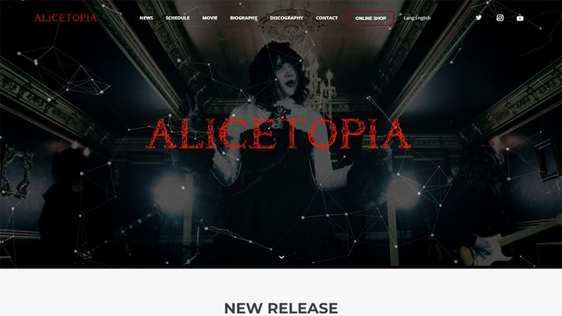 ALICETOPIAオフィシャルサイト